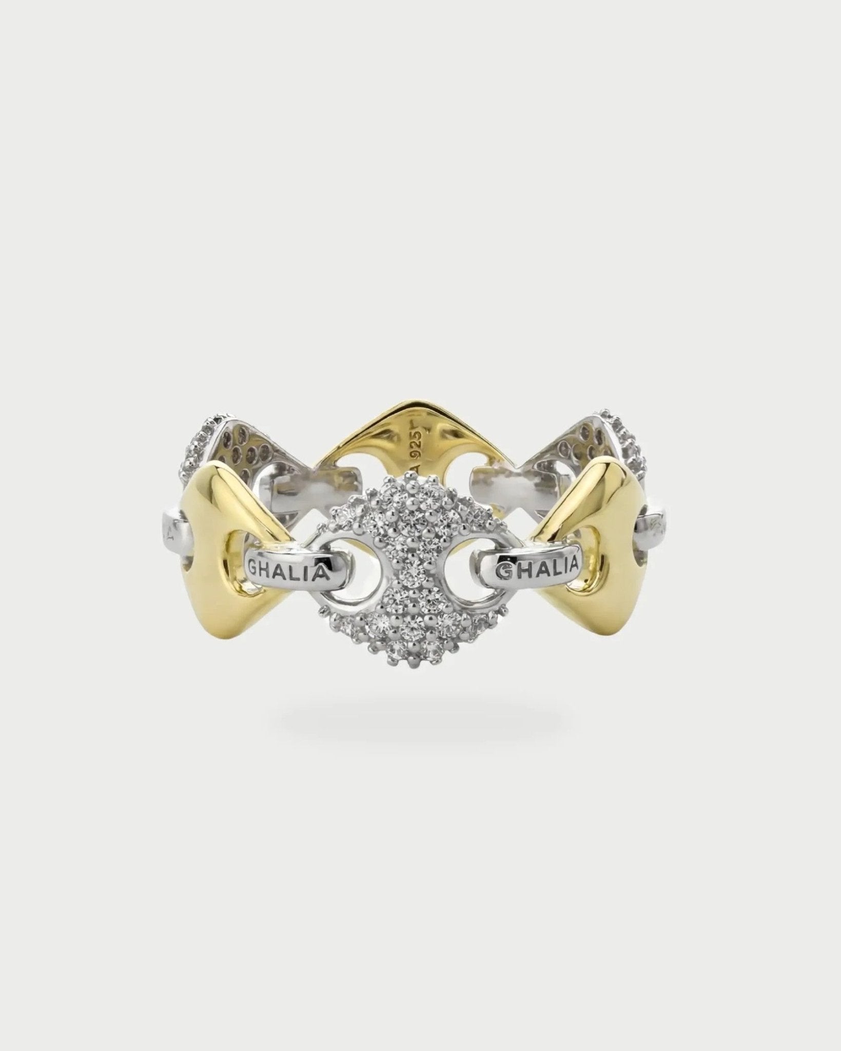 Infinity Bridge Ring - GHALIA - MIRA Y MANO