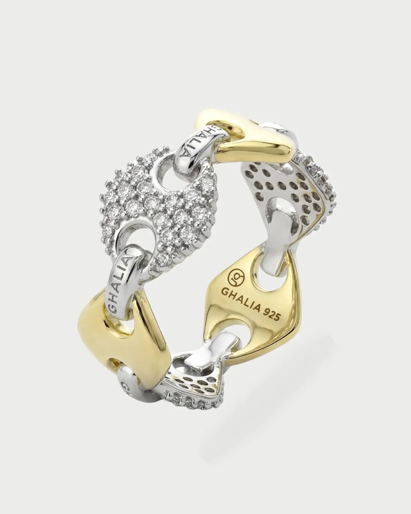 Infinity Bridge Ring - GHALIA - MIRA Y MANO