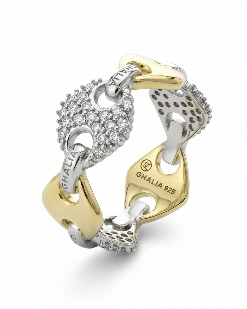 Infinity Bridge Ring - GHALIA - MIRA Y MANO