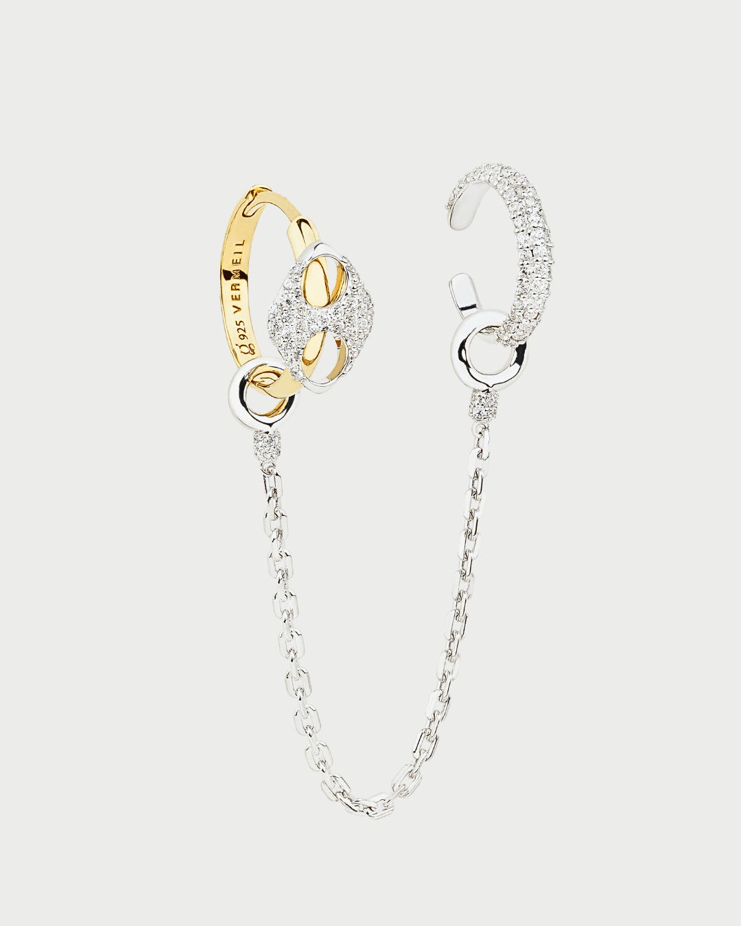 INFINITY EAR CUFF EARRINGS - GHALIA - MIRA Y MANO