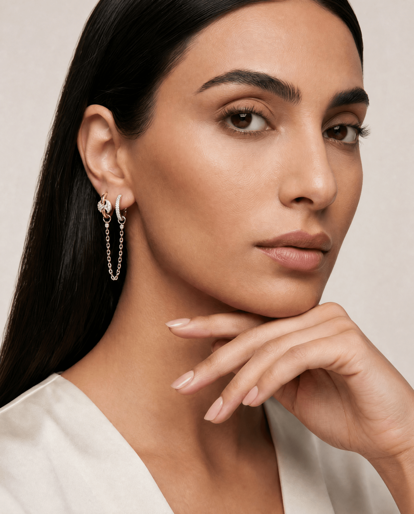 INFINITY EAR CUFF EARRINGS - GHALIA - MIRA Y MANO