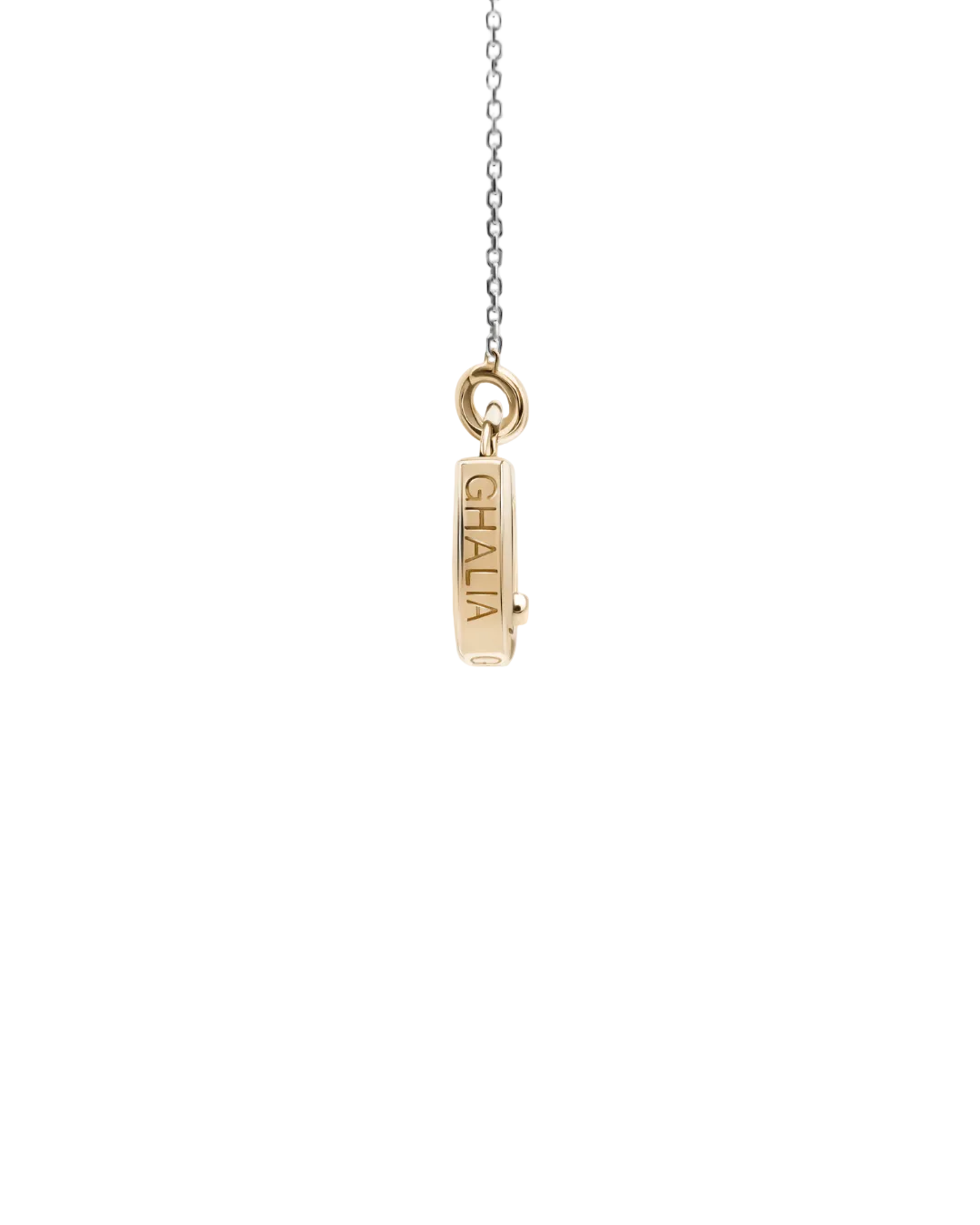 LOVE LOCKET PADLOCK SILVER - GHALIA - MIRA Y MANO