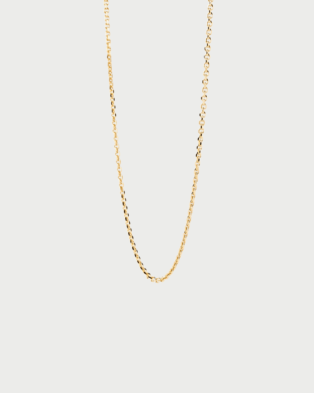 ROLO CHAIN NECKLACE GOLD - GHALIA - MIRA Y MANO