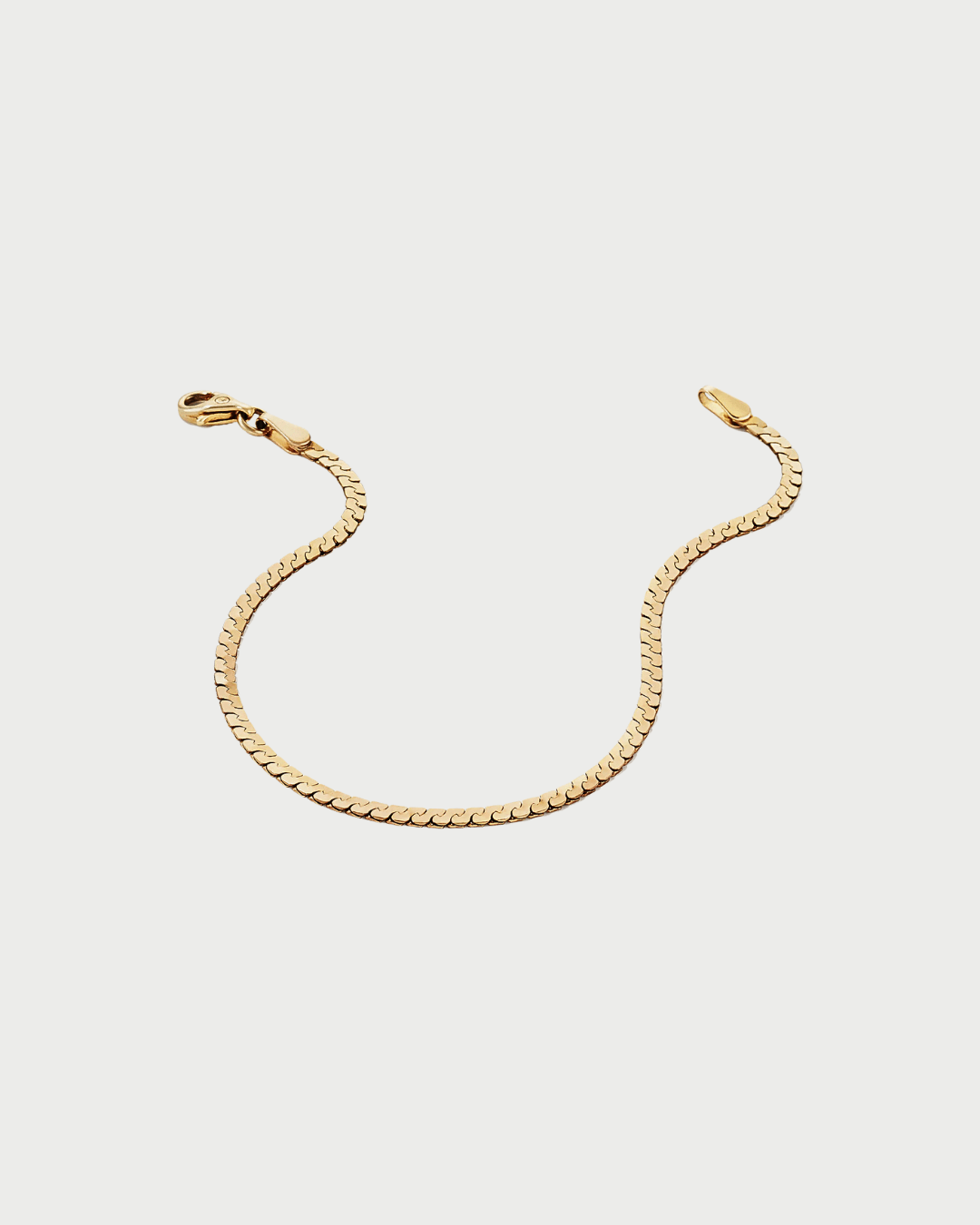 SERPENTINE CHAIN BRACELET GOLD - GHALIA - MIRA Y MANO