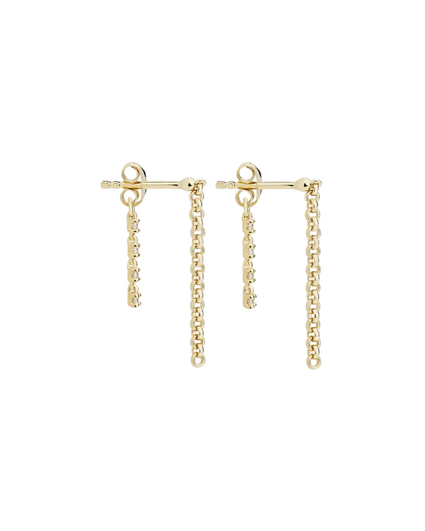 Short Drops – Gold Earring