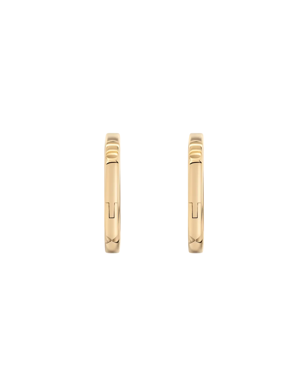 SQUARED HOOPS EARRINGS - GHALIA - MIRA Y MANO