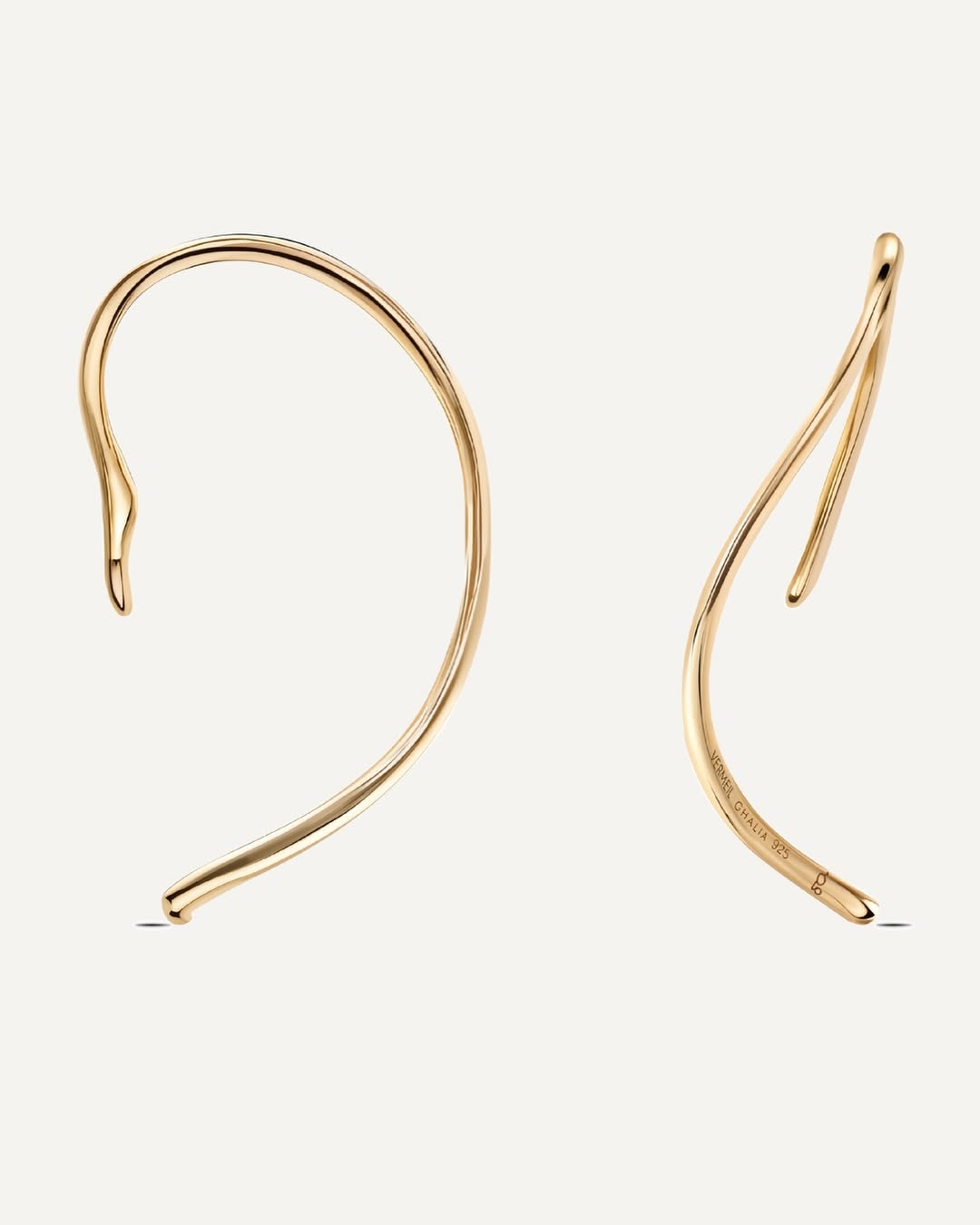 SWELL EARCUFF GOLD - GHALIA - MIRA Y MANO