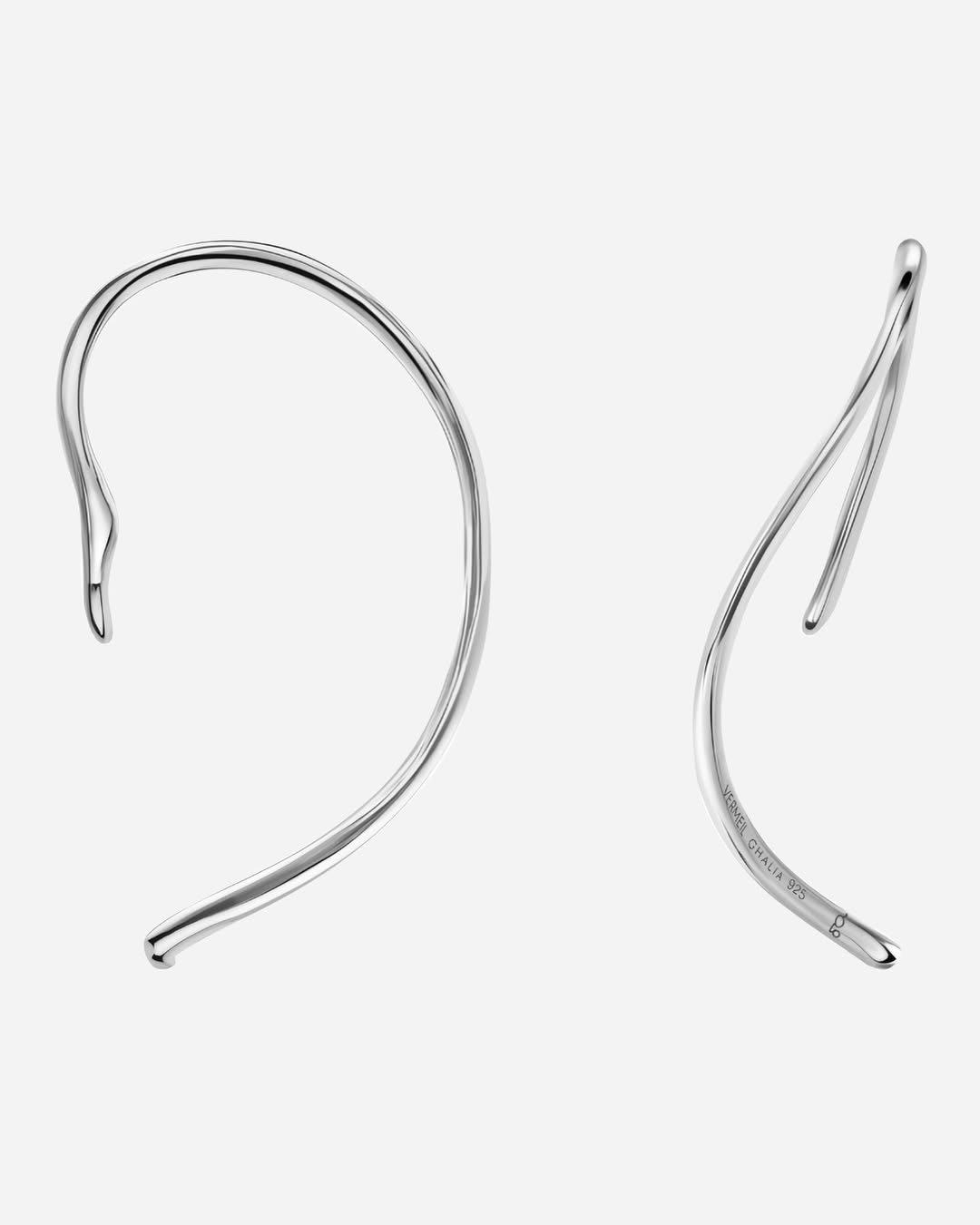 SWELL EARCUFF SILVER - GHALIA - MIRA Y MANO