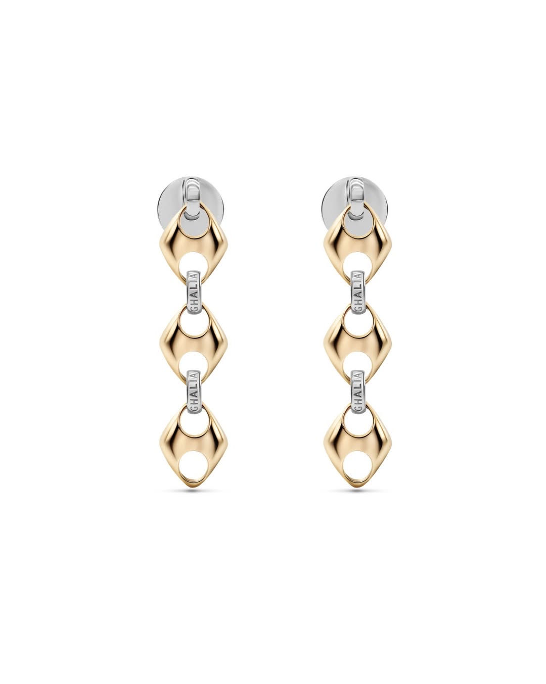 TRIPLE INFINITY LOOPS EARRINGS - GHALIA - MIRA Y MANO