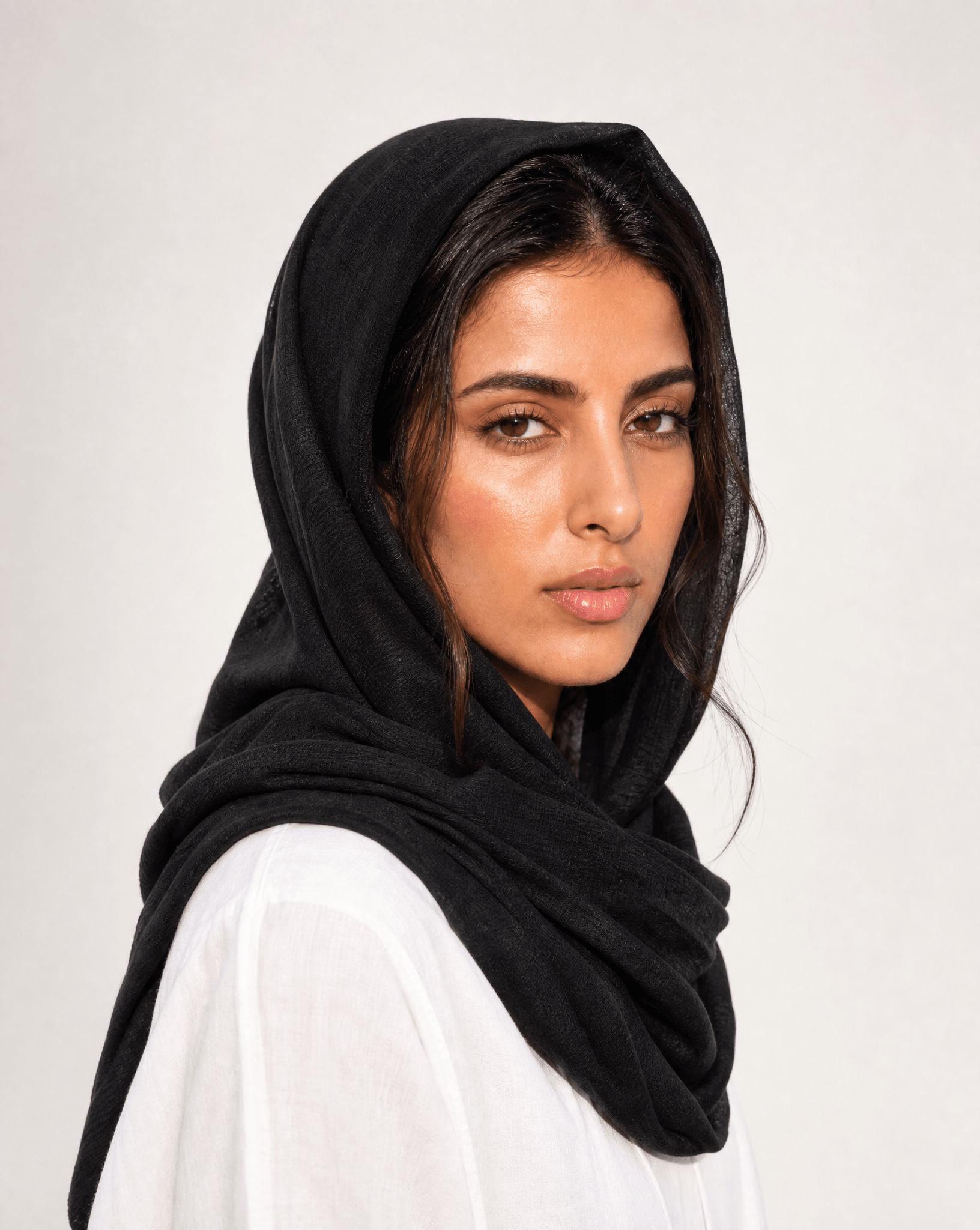 VOILE SNOOD BLACK - HAALINC. - MIRA Y MANO