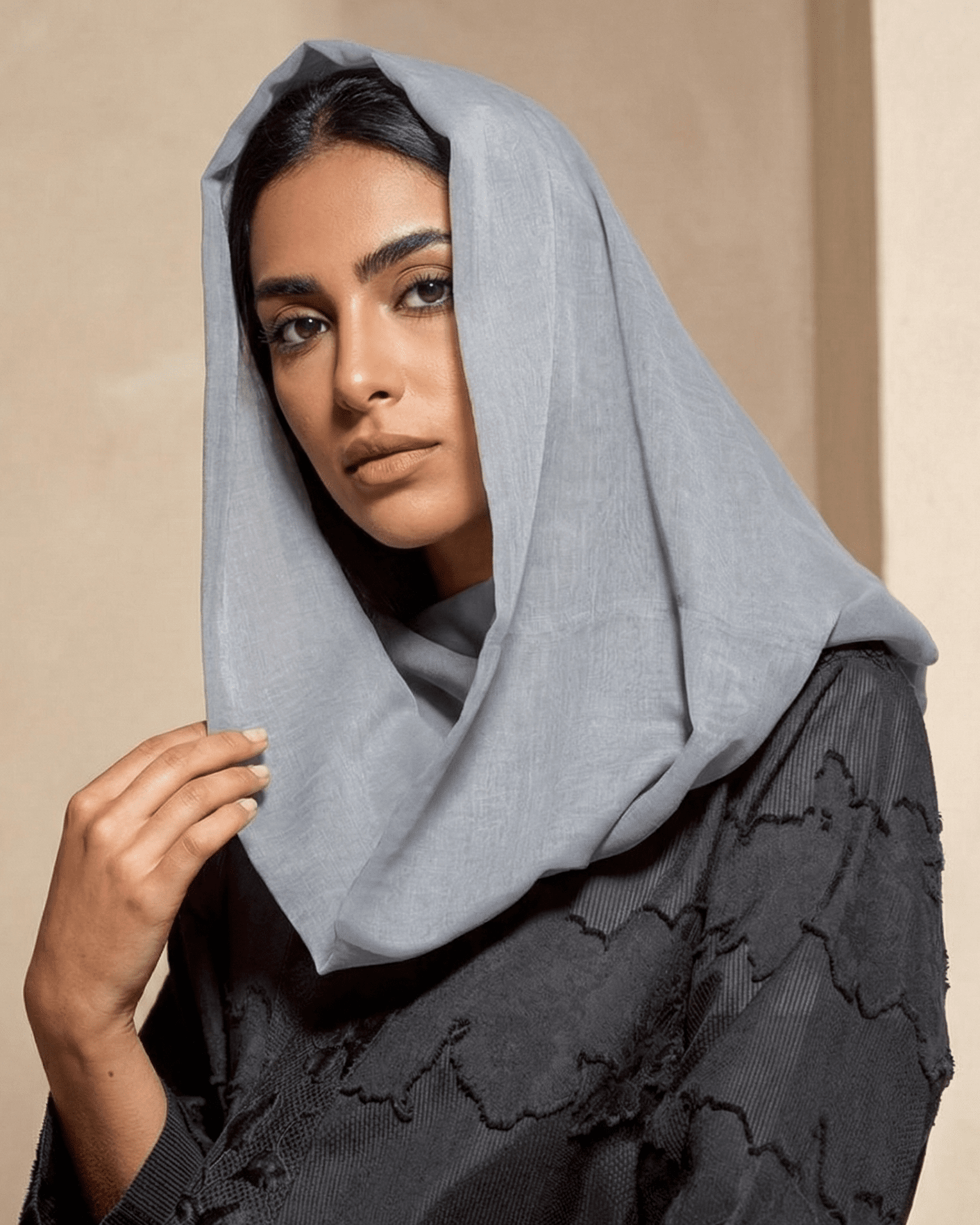 VOILE SNOOD ZINC - HAALINC. - MIRA Y MANO