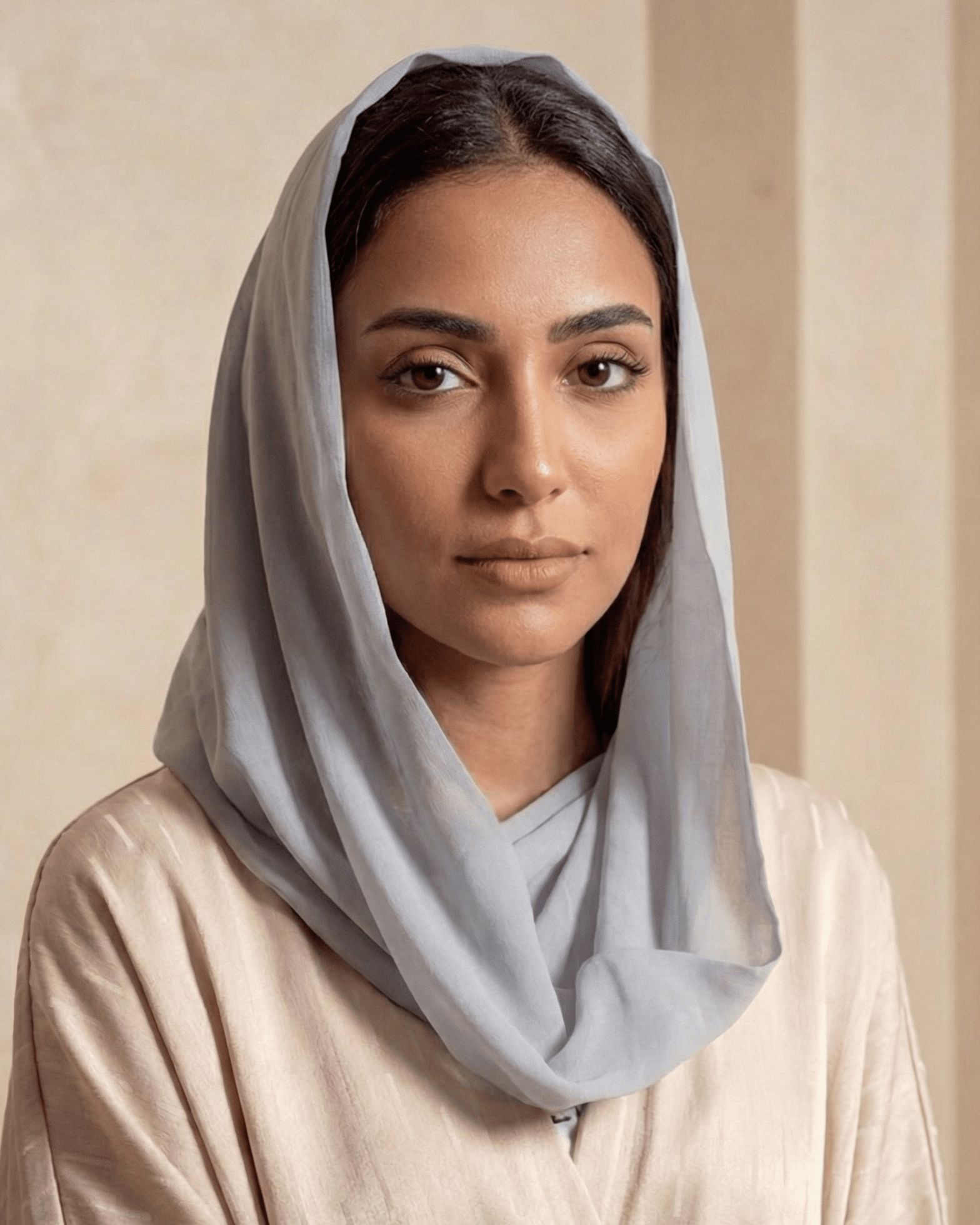 VOILE SNOOD ZINC - HAALINC. - MIRA Y MANO