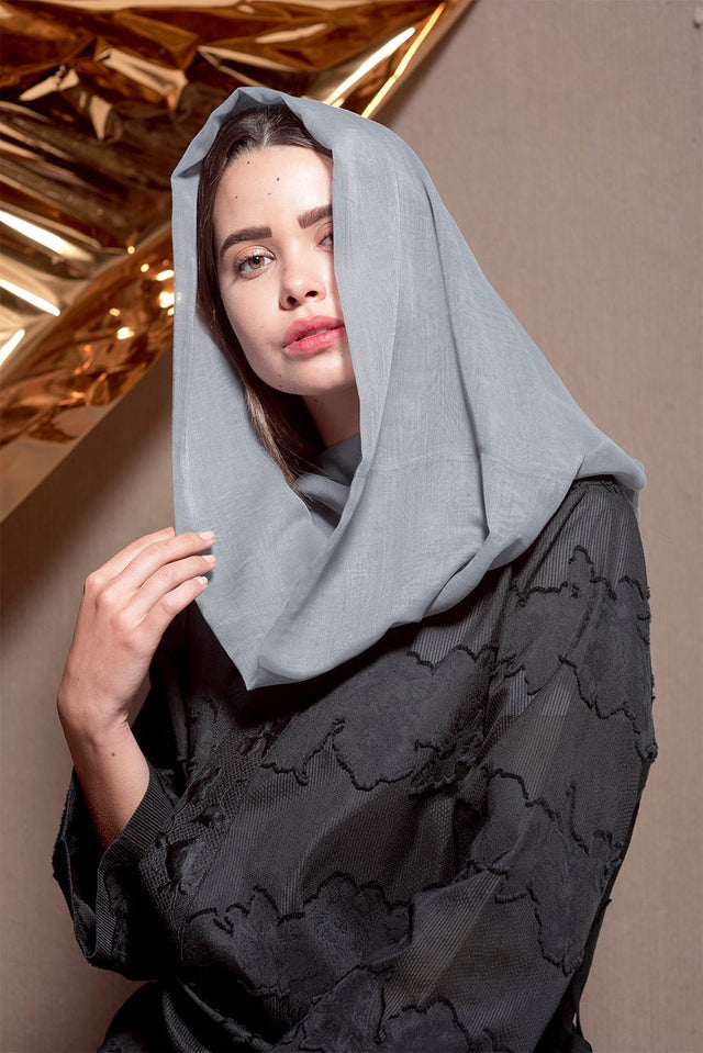 VOILE SNOOD ZINC - HAALINC. - MIRA Y MANO