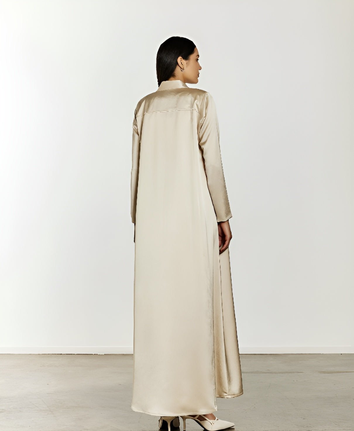 HAMADIS TRANSITION IN BEIGE ABAYA - HAMADIS - MIRA Y MANO
