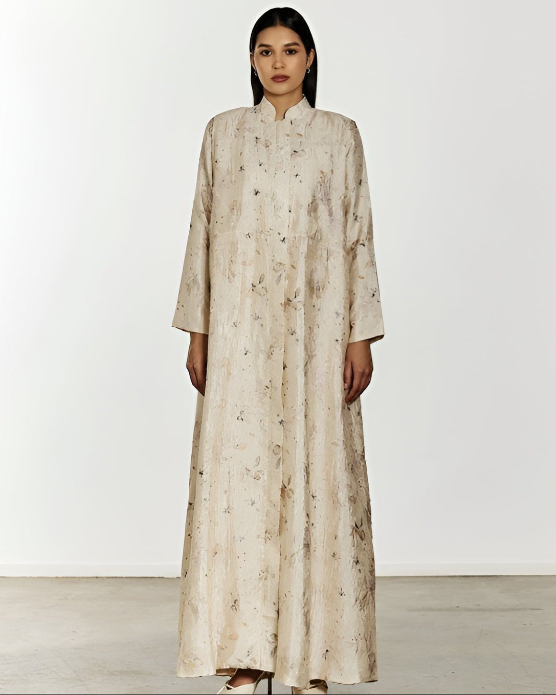 QUIET BLOOM ABAYA - HAMADIS - MIRA Y MANO