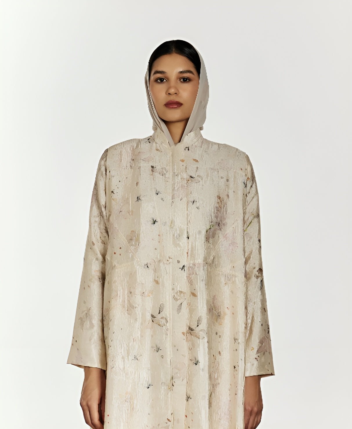 QUIET BLOOM ABAYA - HAMADIS - MIRA Y MANO