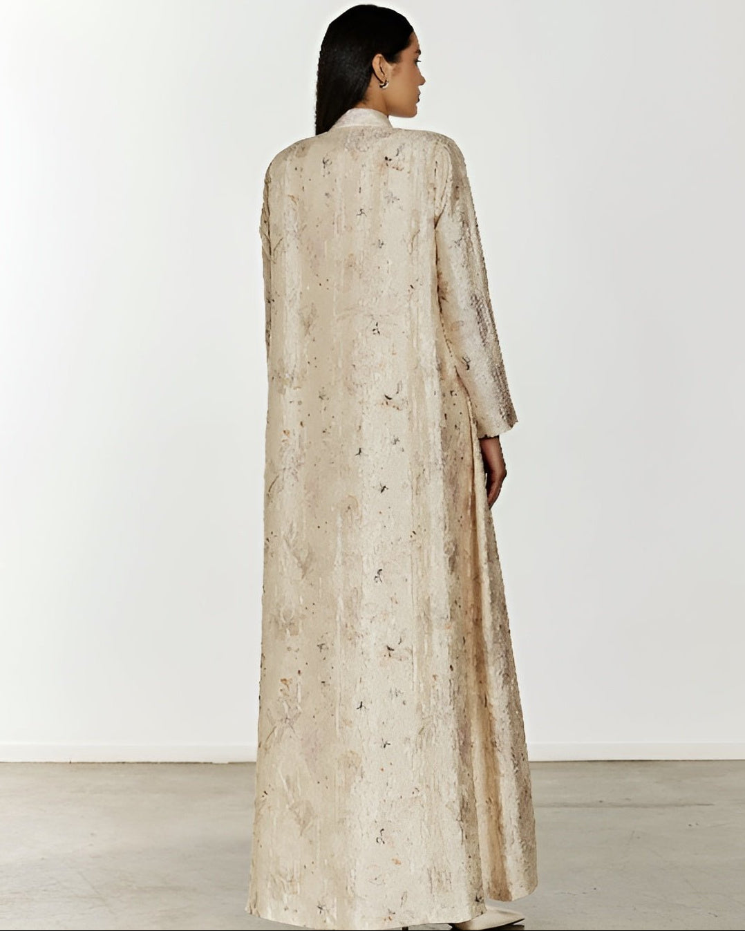 QUIET BLOOM ABAYA - HAMADIS - MIRA Y MANO