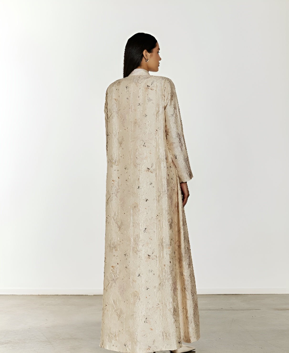 QUIET BLOOM ABAYA - HAMADIS - MIRA Y MANO