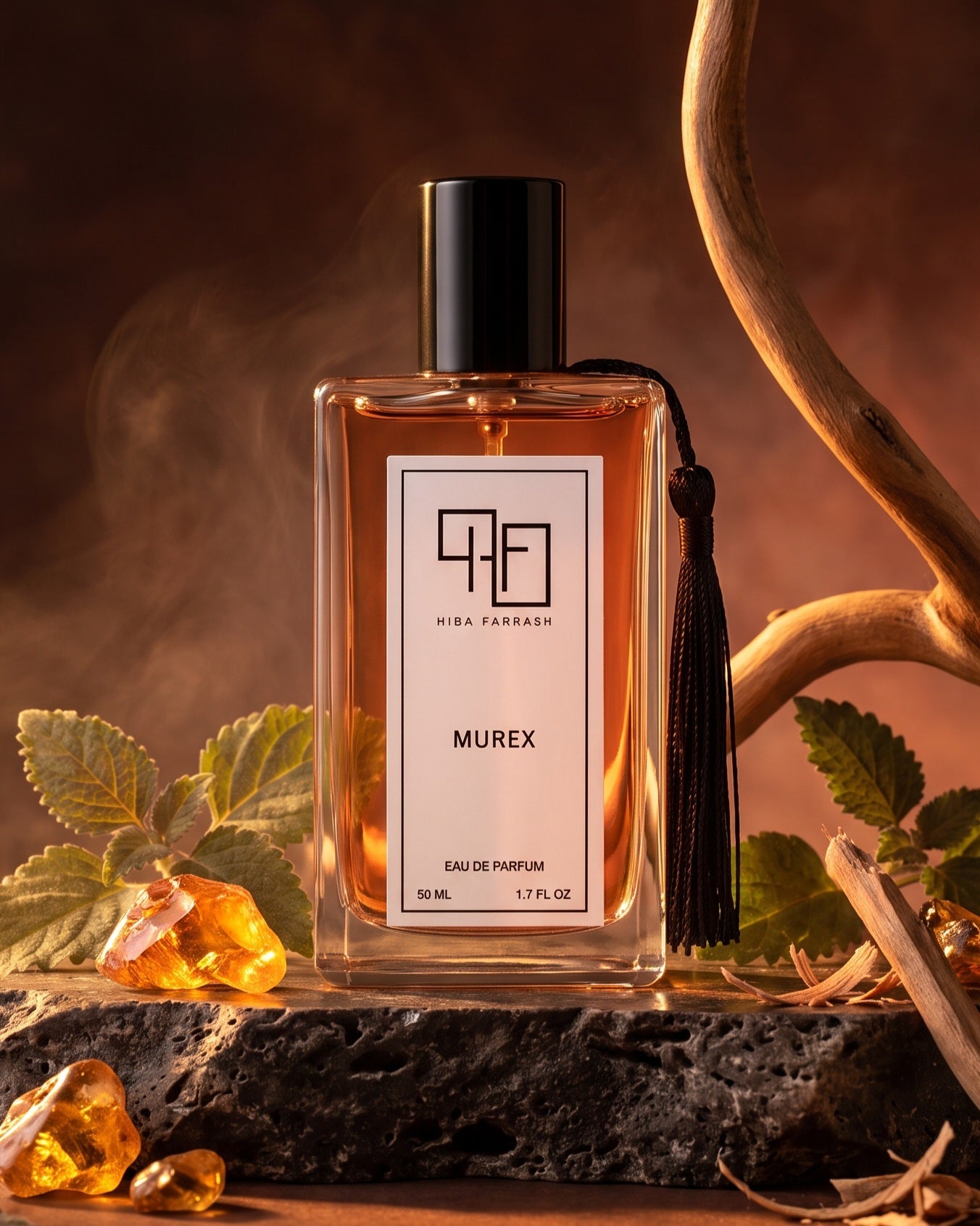 Murex Perfume – Patchouli Amber Sandalwood - HIBA FARRASH - MIRA Y MANO