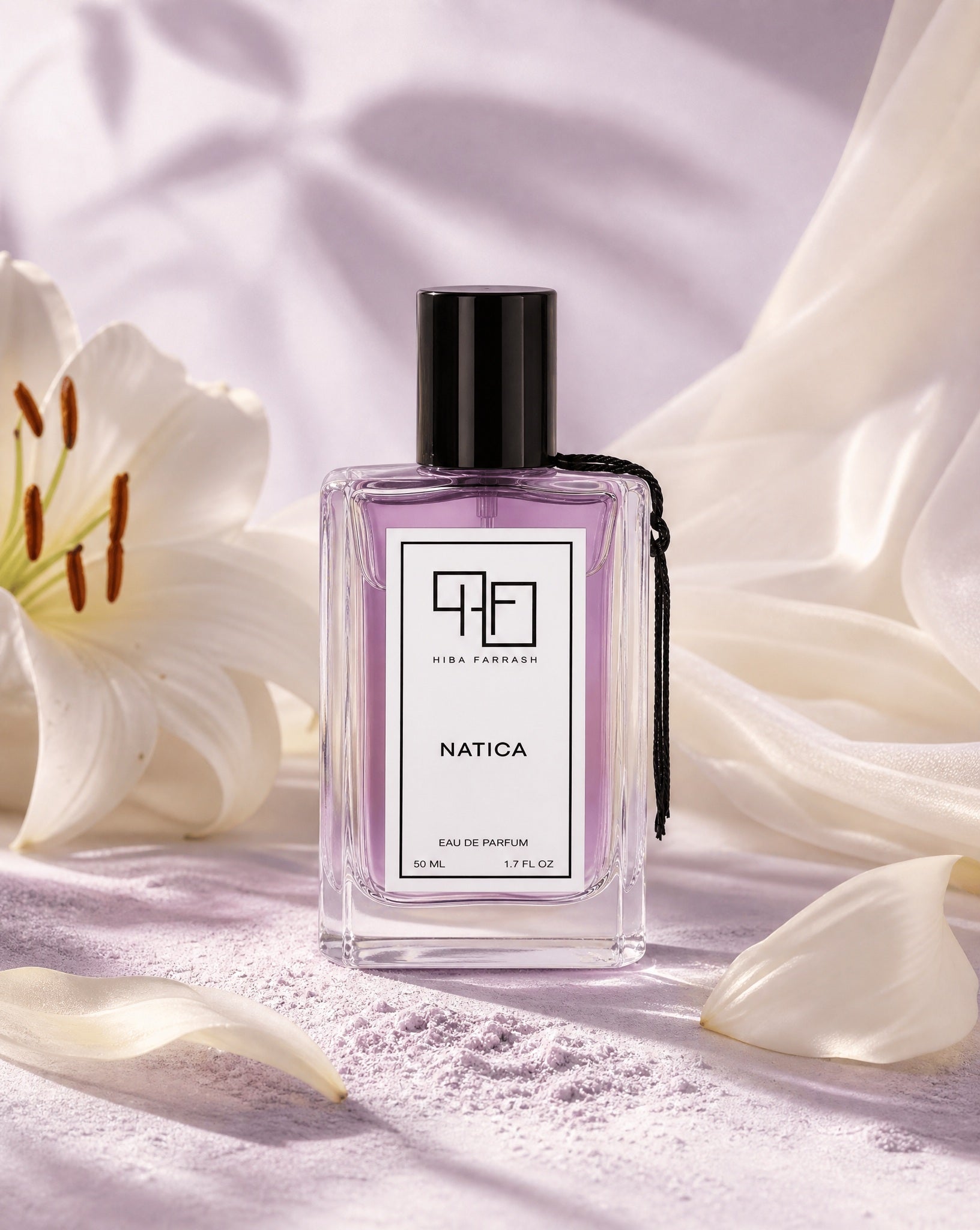Natica Perfume – Powdery Musk Lily - HIBA FARRASH - MIRA Y MANO