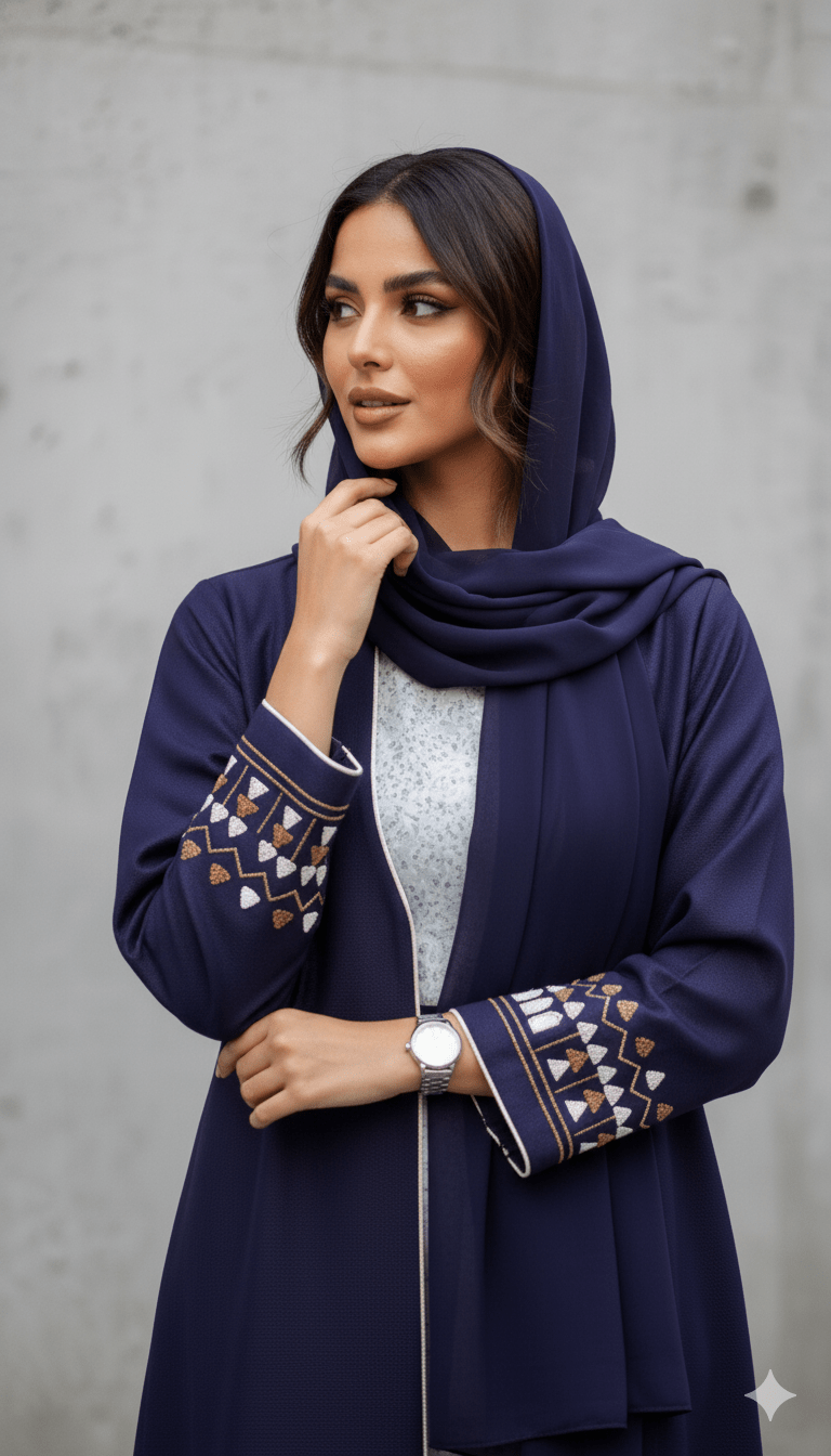 HON061 ABAYA - HOUSE OF N - MIRA Y MANO