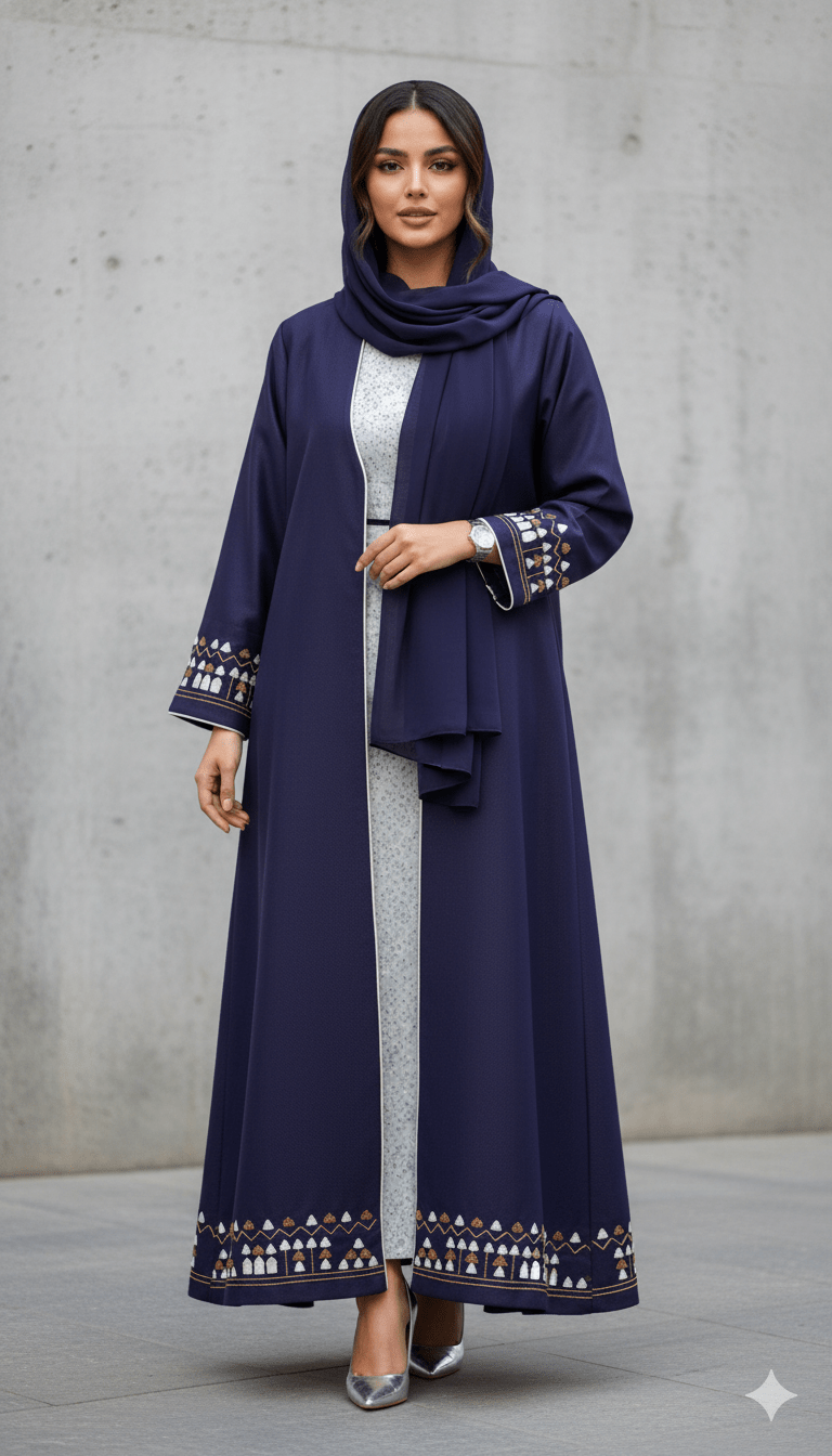 HON061 ABAYA - HOUSE OF N - MIRA Y MANO