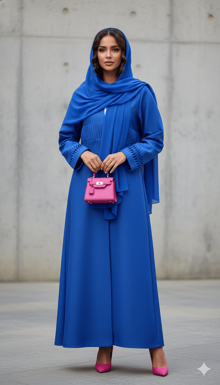 HON063 ABAYA - HOUSE OF N - MIRA Y MANO