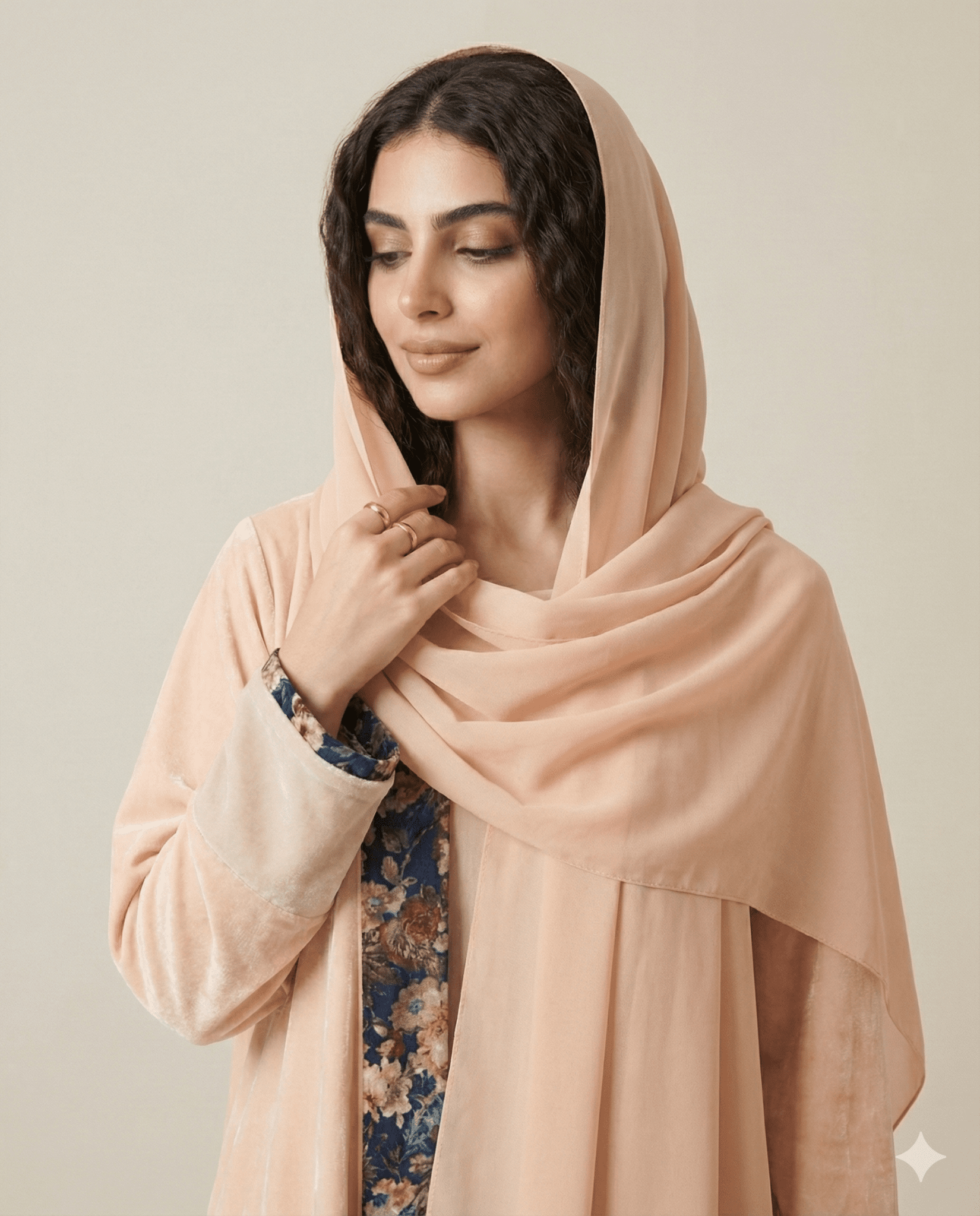 HON085 ABAYA - HOUSE OF N - MIRA Y MANO