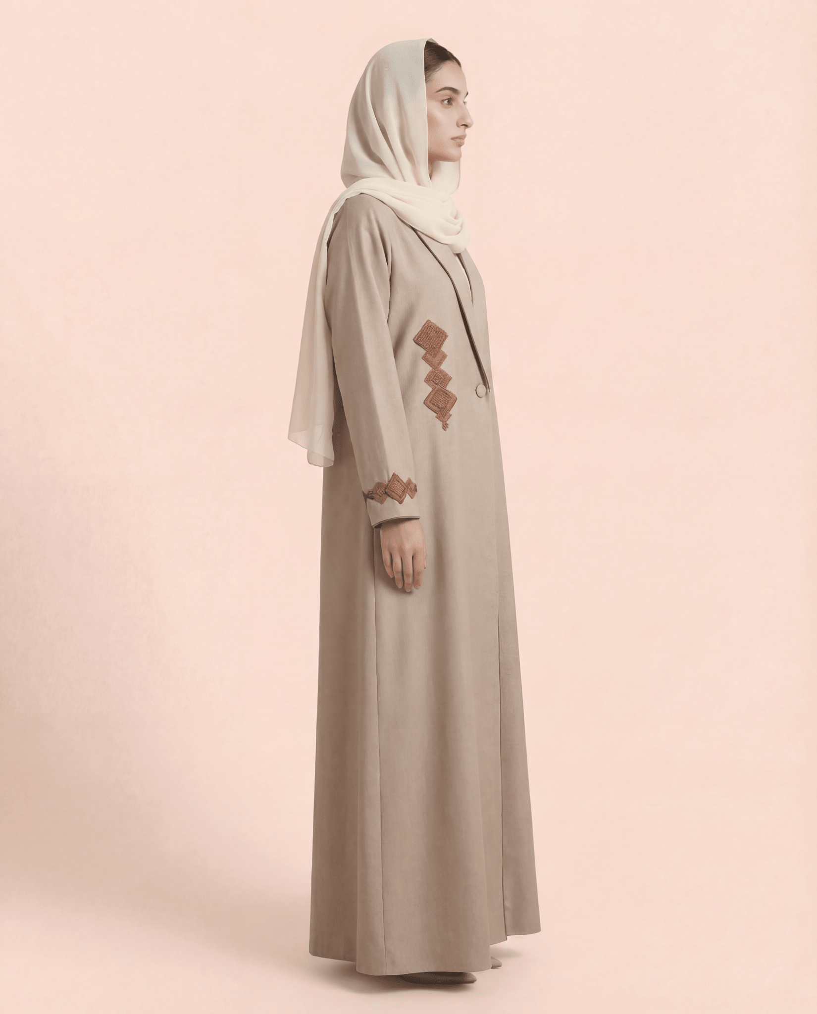 HON093 ABAYA - HOUSE OF N - MIRA Y MANO