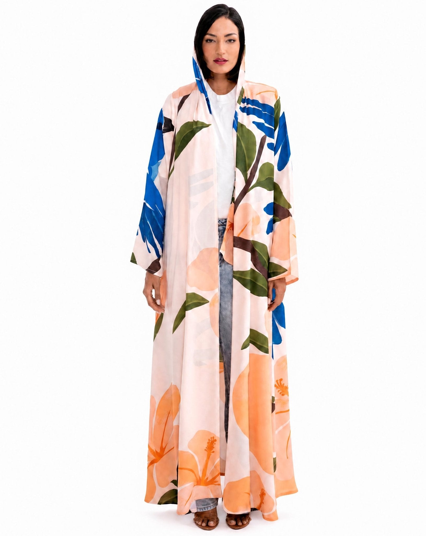 BLUE BIRD ABAYA - HOUSE OF SOLE - MIRA Y MANO