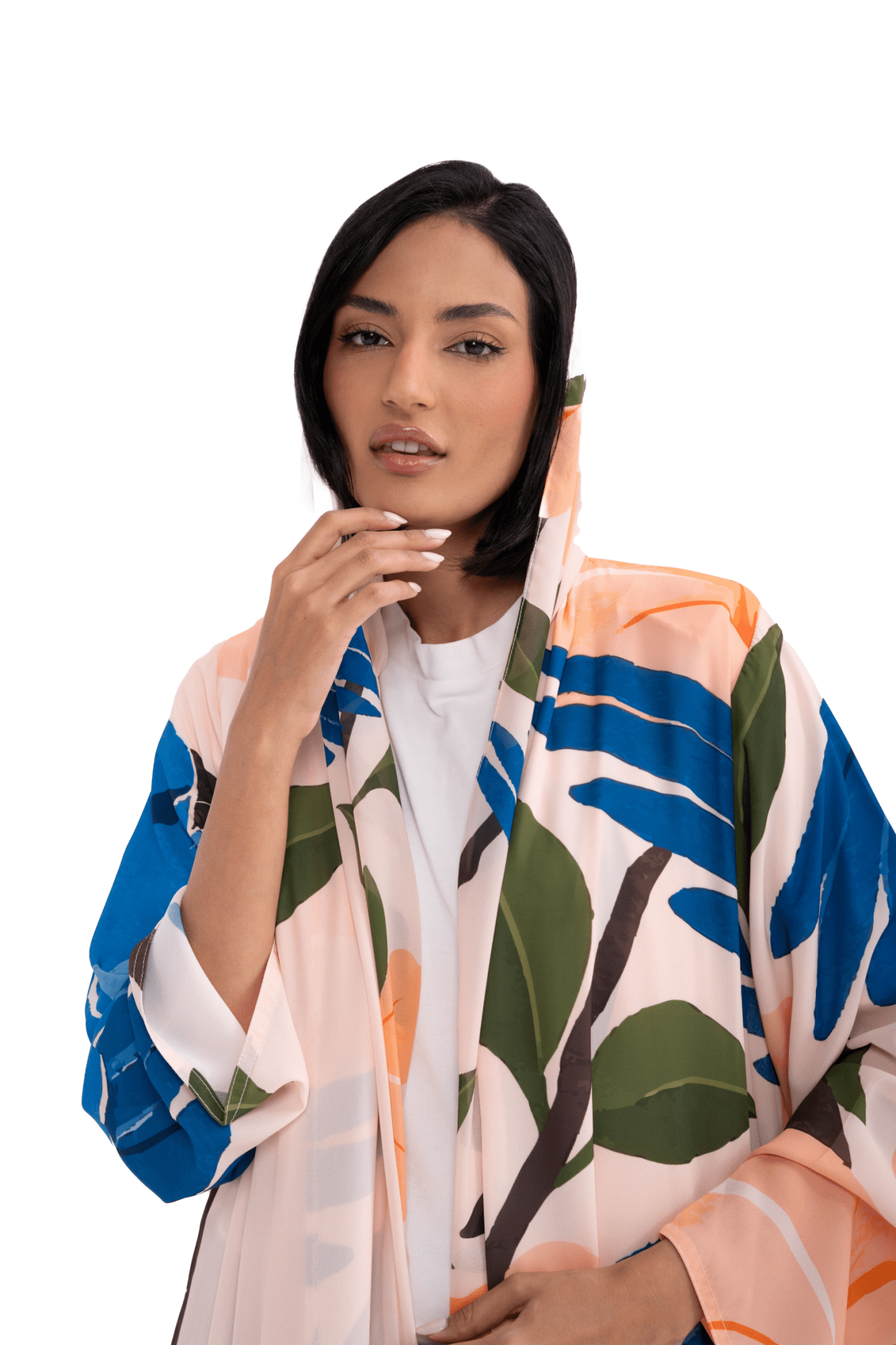 BLUE BIRD ABAYA - HOUSE OF SOLE - MIRA Y MANO