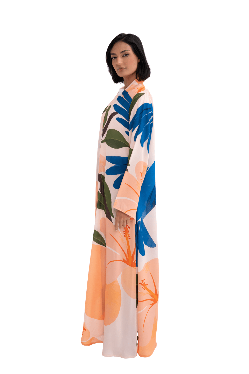 BLUE BIRD ABAYA - HOUSE OF SOLE - MIRA Y MANO