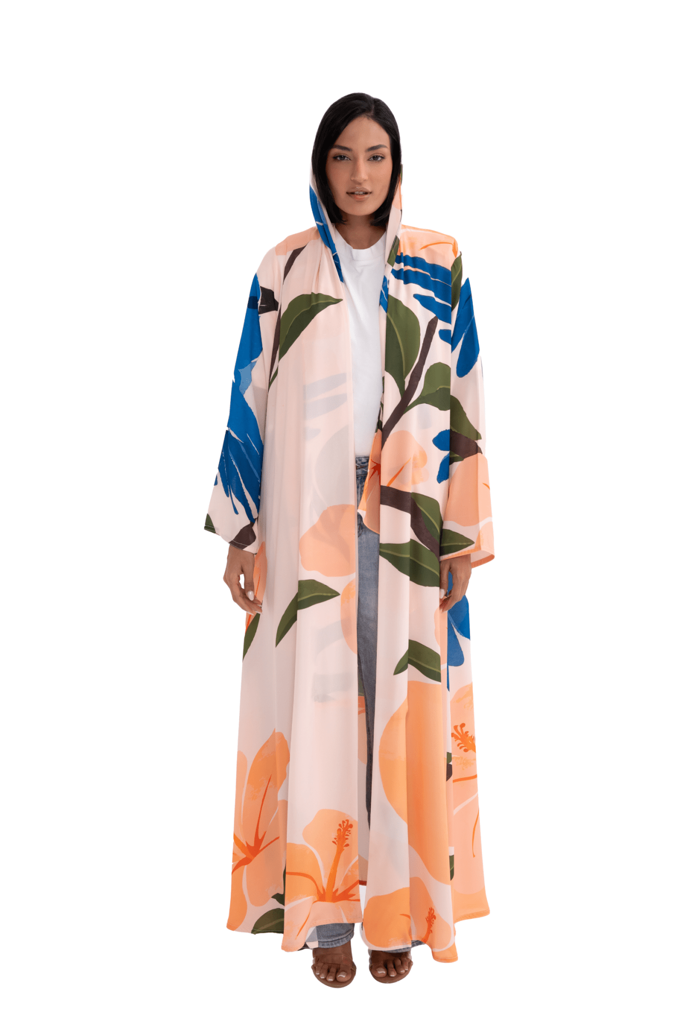 BLUE BIRD ABAYA - HOUSE OF SOLE - MIRA Y MANO