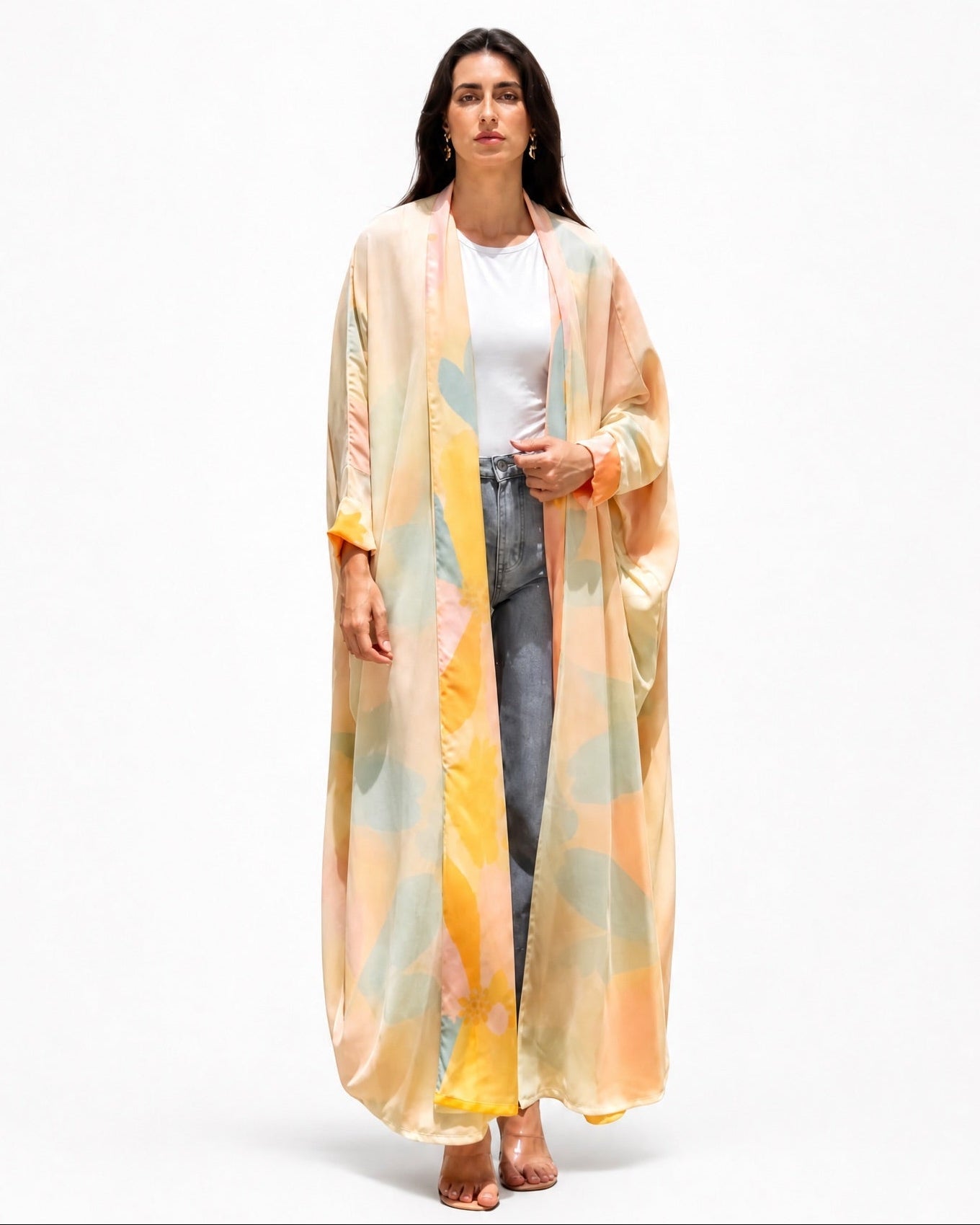 Double Yellow – Abaya – Product image 1