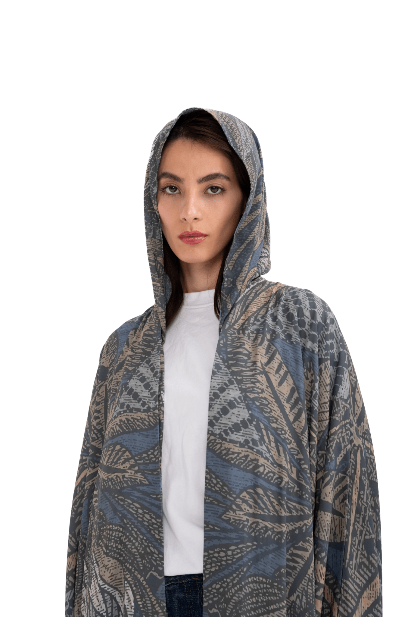 GRAY ABAYA - HOUSE OF SOLE - MIRA Y MANO