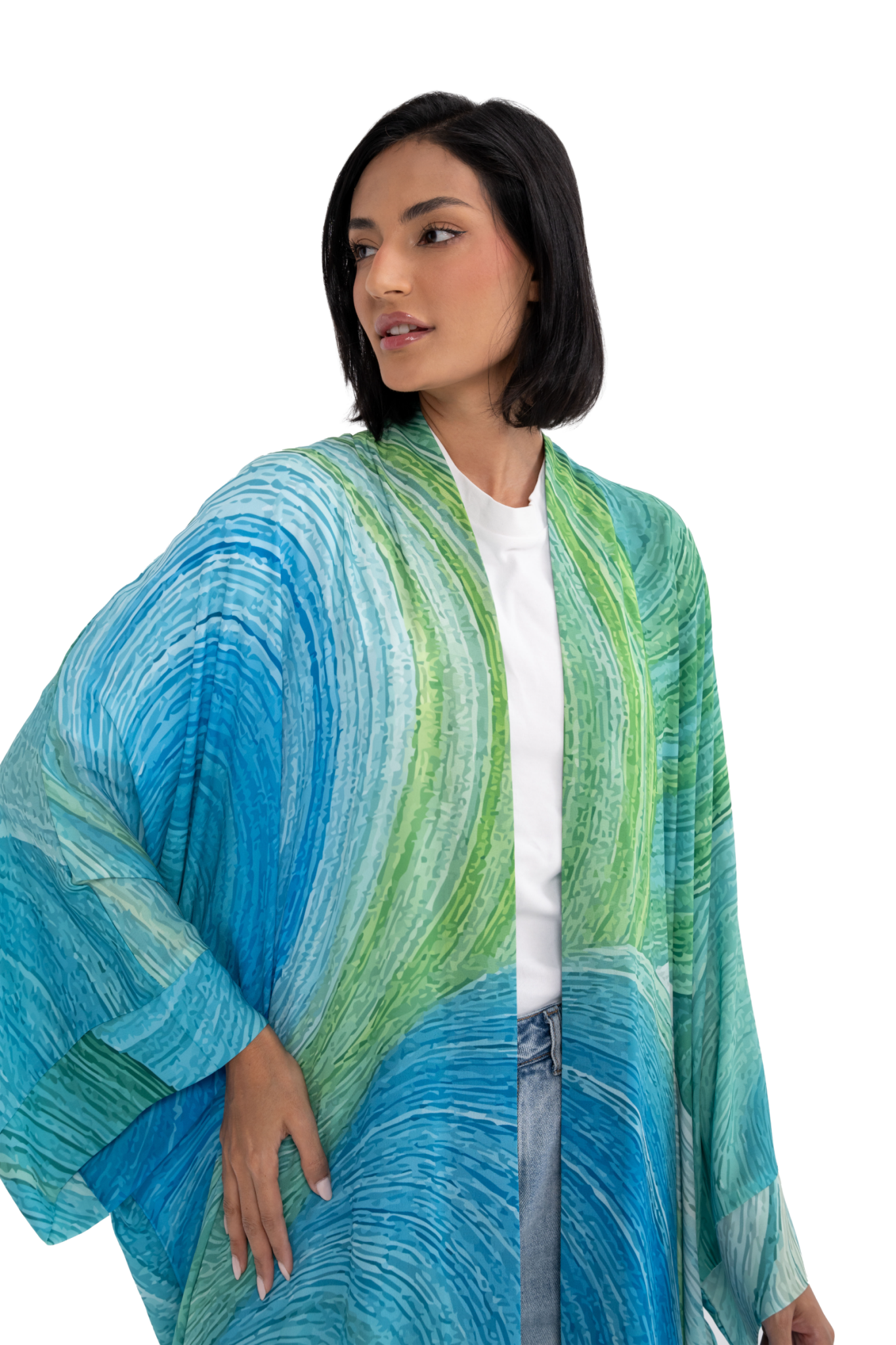 WAVES ABAYA - HOUSE OF SOLE - MIRA Y MANO