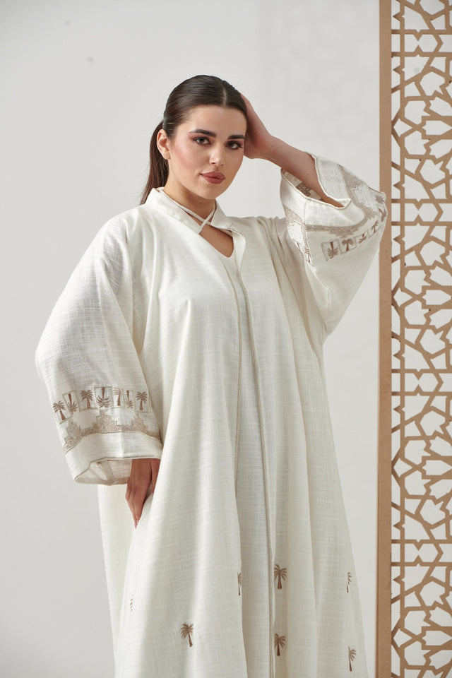 RCHL - 01 ABAYA SET - HUROF - MIRA Y MANO