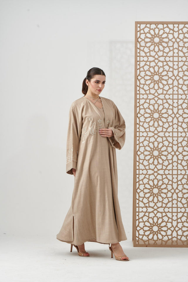 RCHL - 22 - TN ABAYA SET - HUROF - MIRA Y MANO