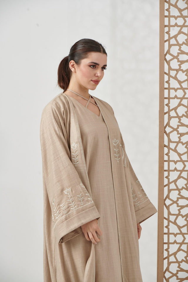 RCHL - 22 - TN ABAYA SET - HUROF - MIRA Y MANO