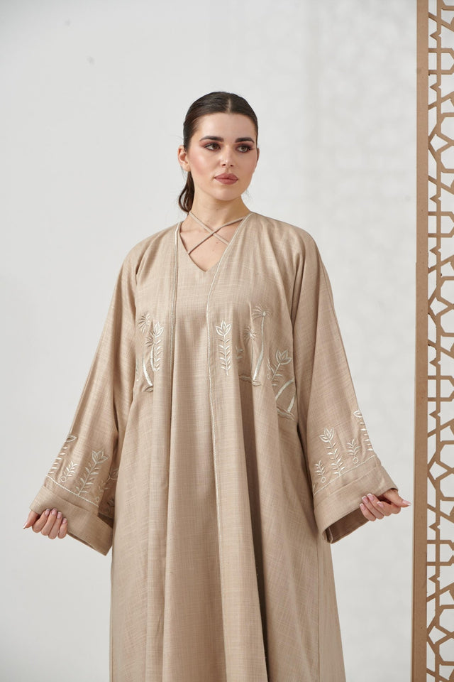 RCHL - 22 - TN ABAYA SET - HUROF - MIRA Y MANO