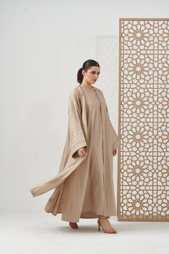 RCHL - 22 - TN ABAYA SET - HUROF - MIRA Y MANO