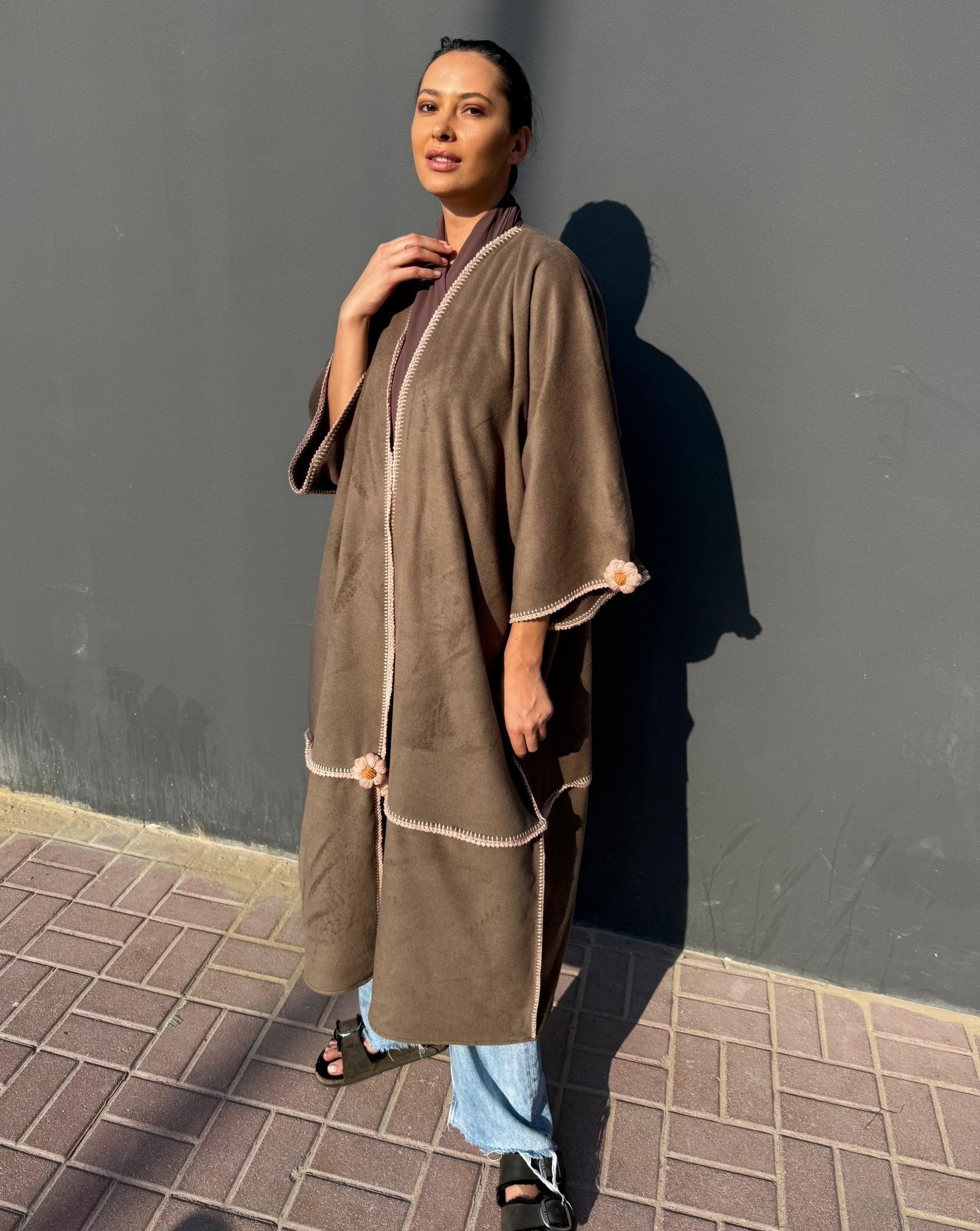 F210 ABAYA COAT - JAMELOO - MIRA Y MANO