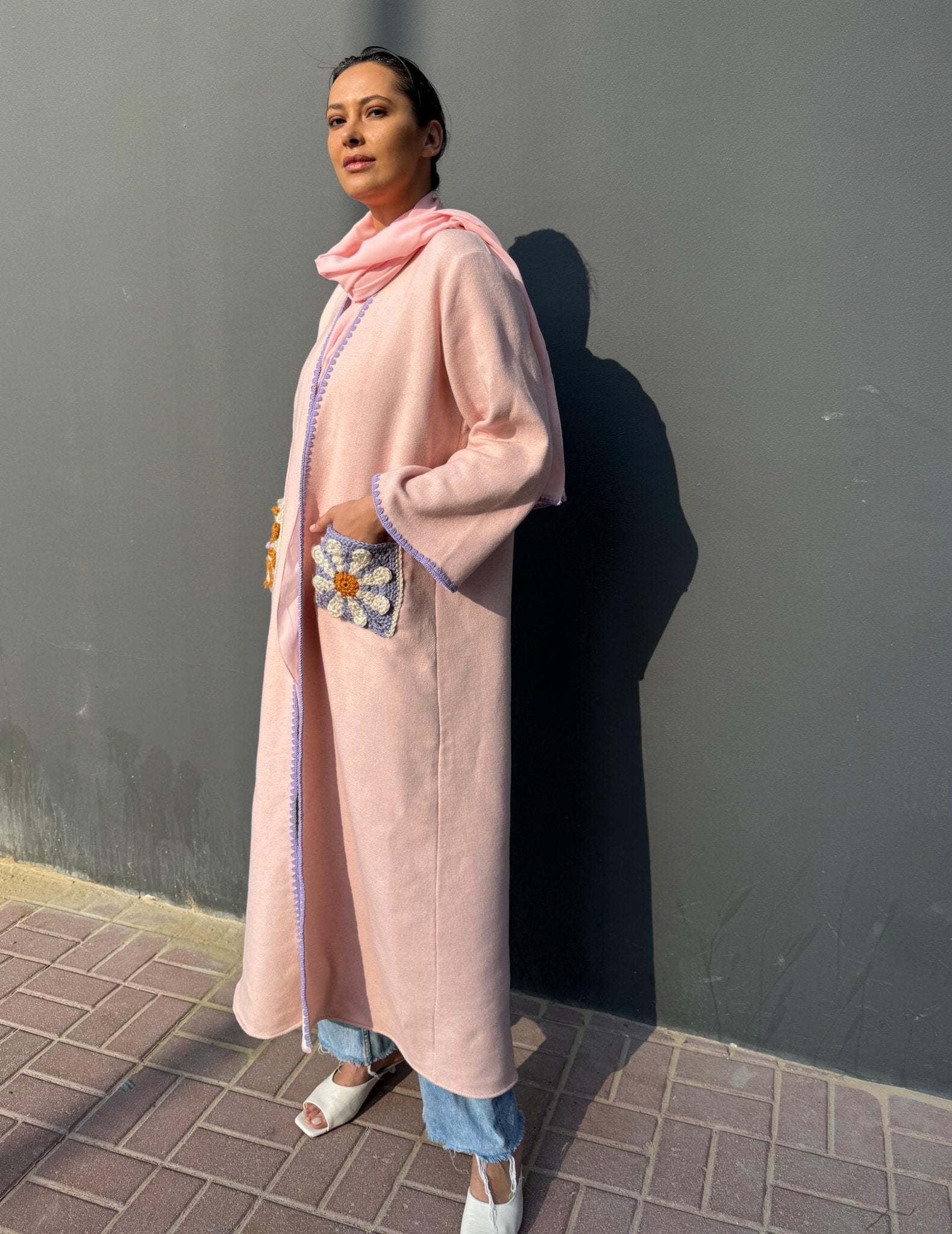 F212 ABAYA COAT - JAMELOO - MIRA Y MANO