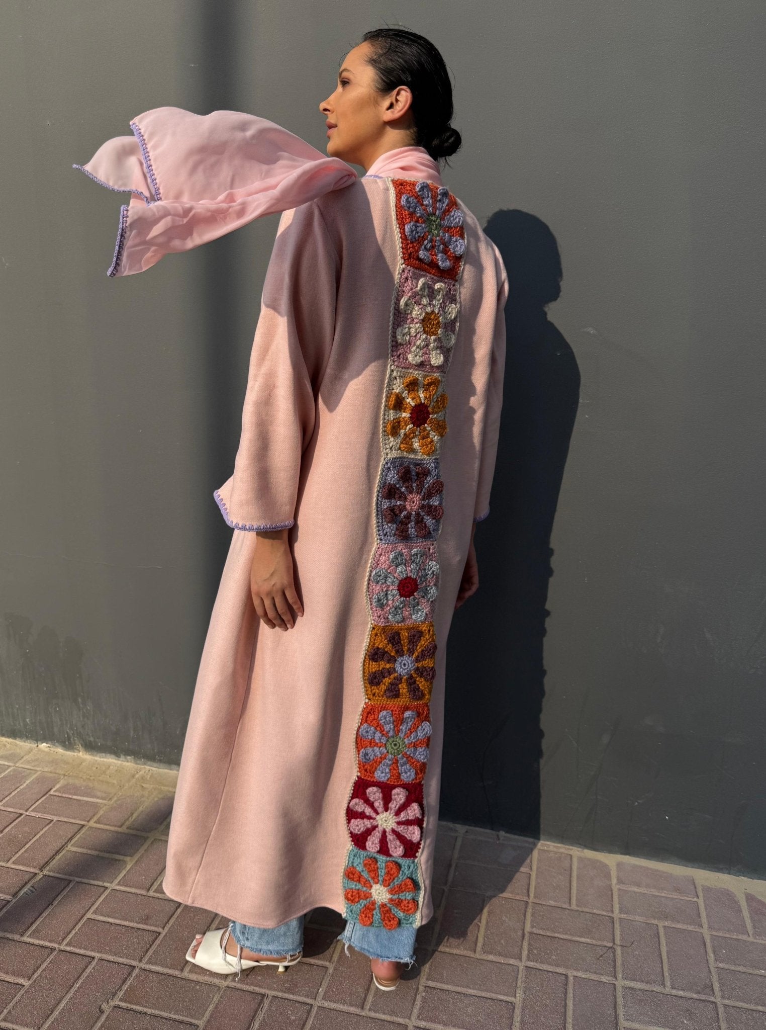 F212 ABAYA COAT - JAMELOO - MIRA Y MANO