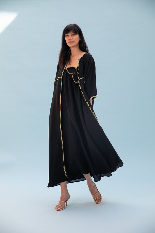 S123 ABAYA SET - JAMELOO - MIRA Y MANO