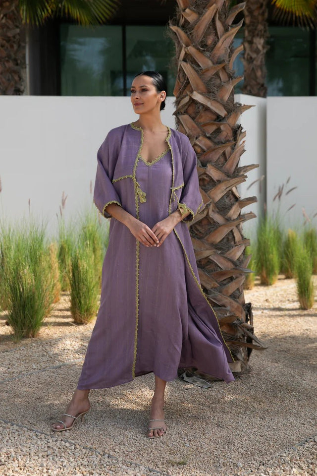 S126 ABAYA SET - JAMELOO - MIRA Y MANO