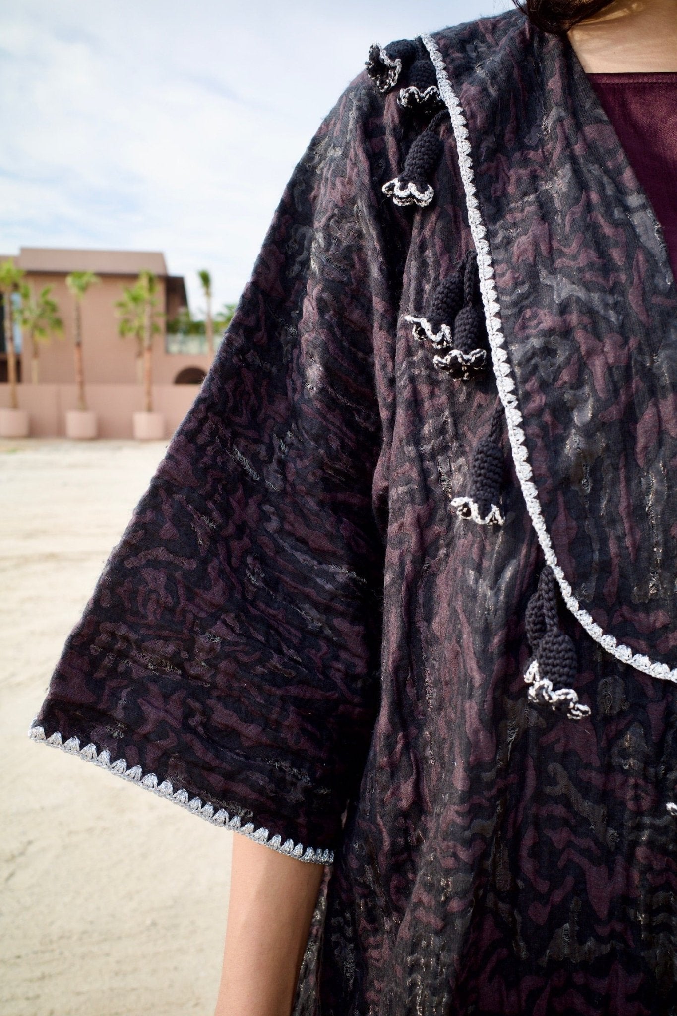 S140PYAT ABAYA SET - JAMELOO - MIRA Y MANO