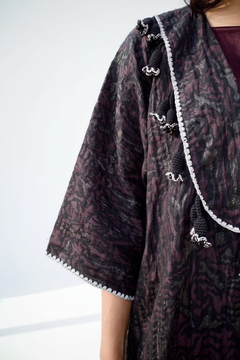 S140PYAT ABAYA SET - JAMELOO - MIRA Y MANO