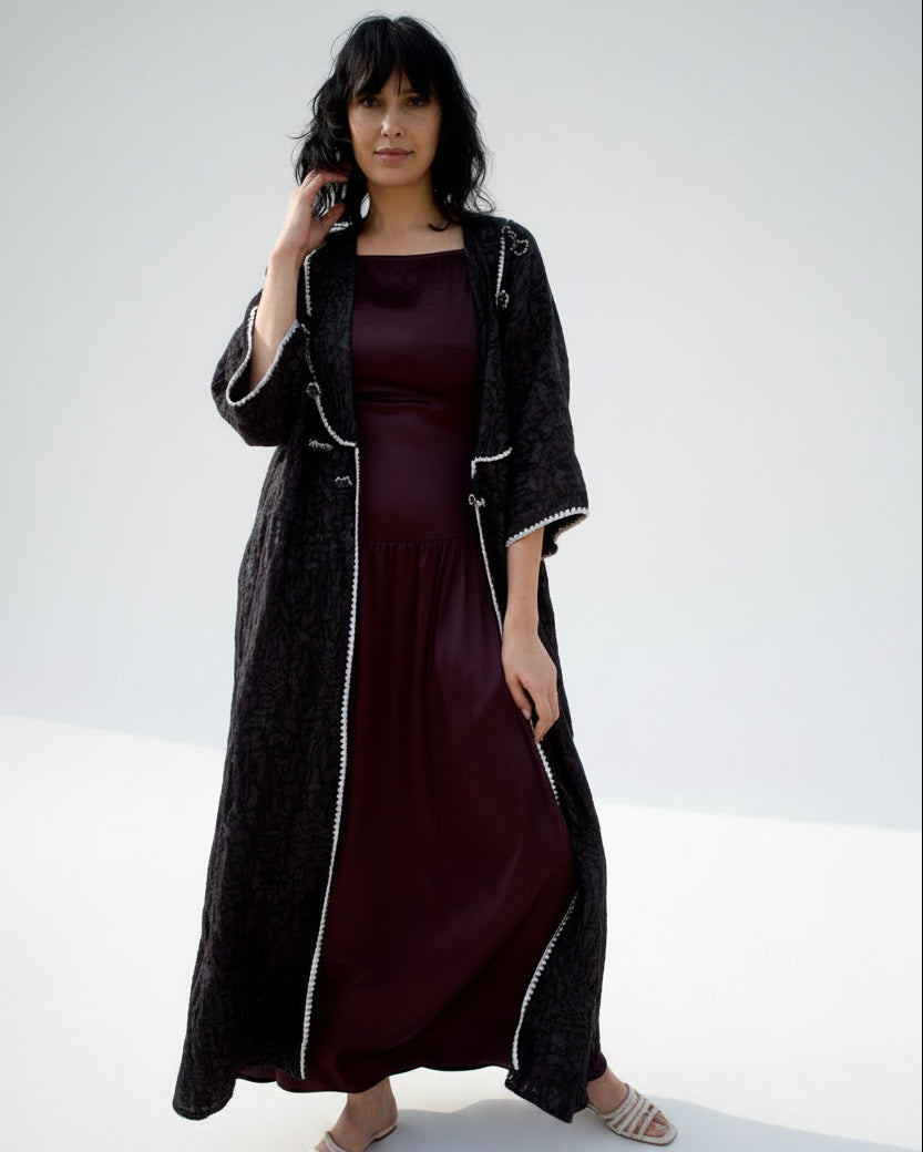 S140PYAT ABAYA SET - JAMELOO - MIRA Y MANO