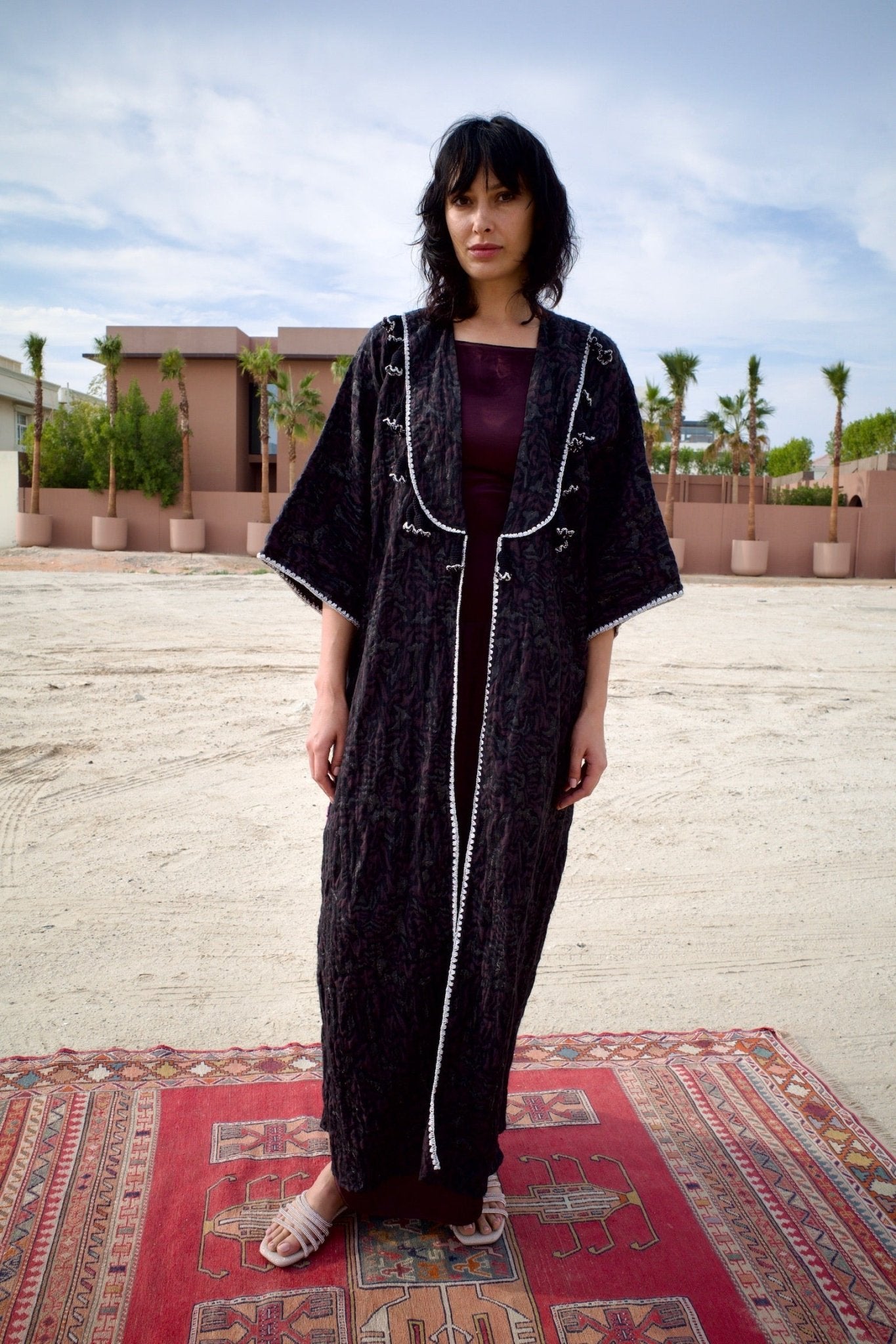 S140PYAT ABAYA SET - JAMELOO - MIRA Y MANO